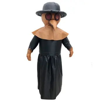 

Inflatable Suit Halloween Inflatable Costume, Plague Doctor Cartoon Doll Costume DXAD