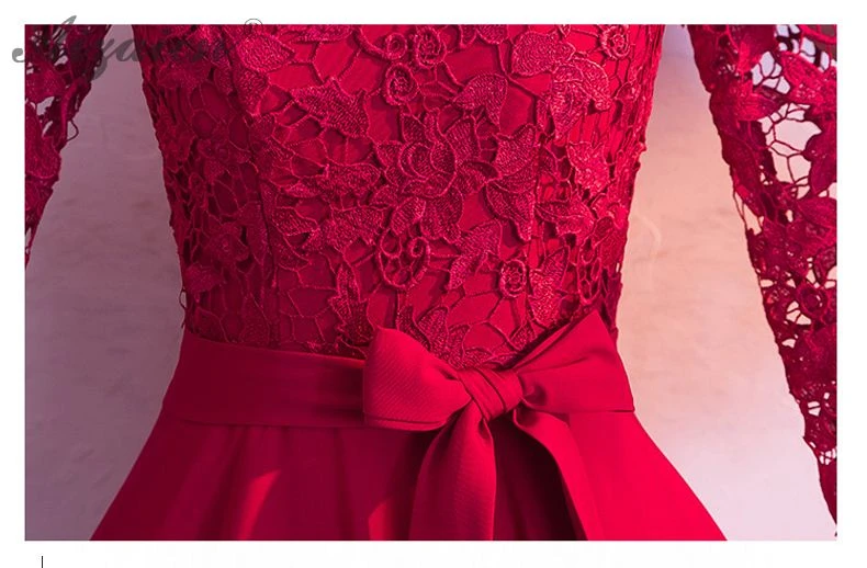 Новые кружевные вечерние платья Qi Pao, женское китайское свадебное платье Ципао, красное винтажное платье невесты, Модная тонкая женская