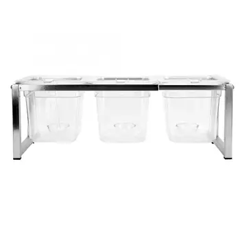 

Retractable Stainless Steel Rack Seasoning Box Kitchen Gourmet Seasoning Box Spice Jar Set Home Kitchen Tools