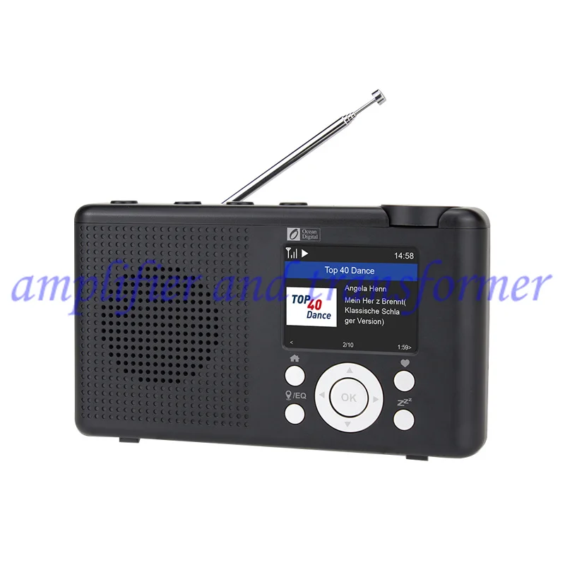 Ocean Digital WR-23F портативный Wi-Fi Интернет-радио Bluetooth динамик многофункциональное FM