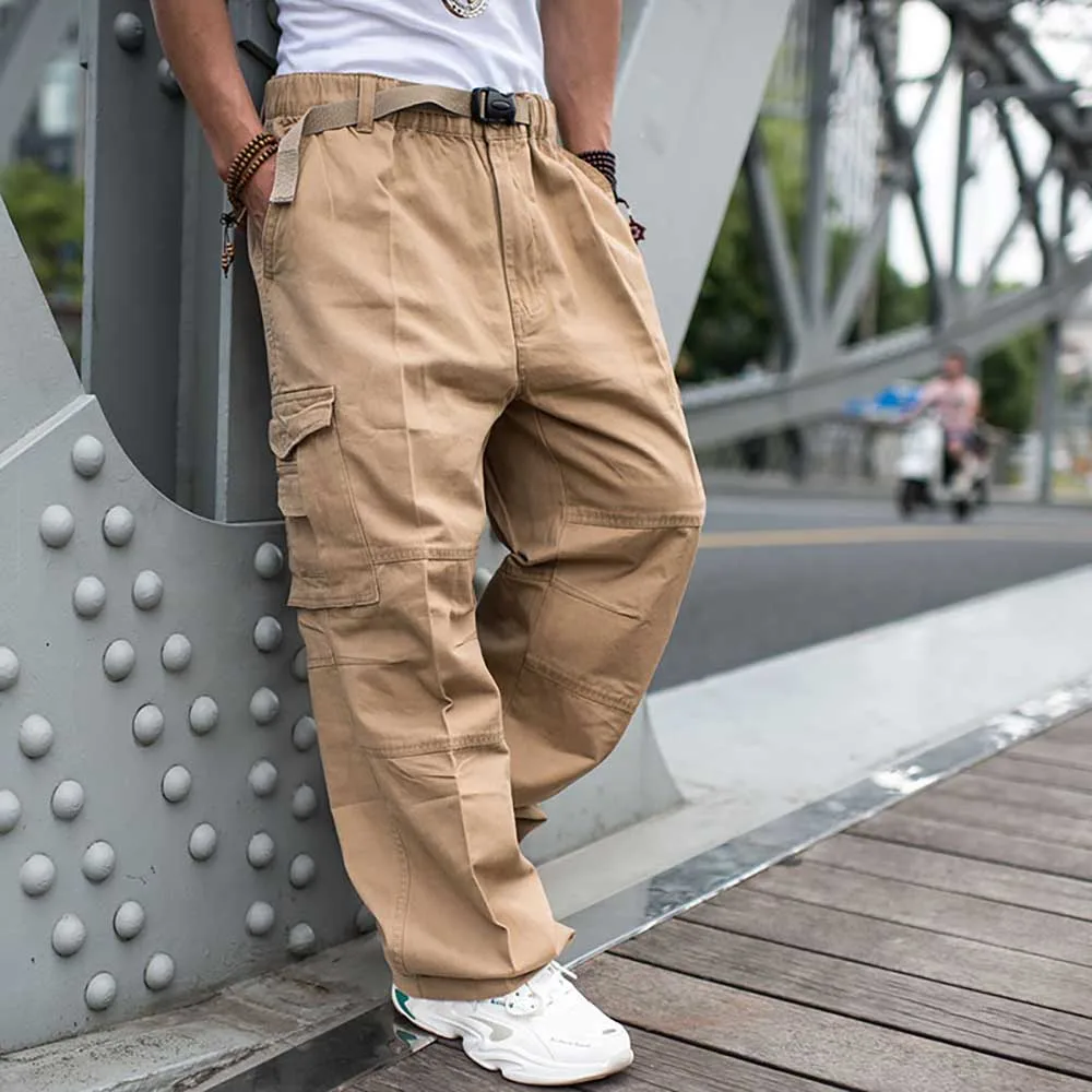 Trendy Loose Baggy Cargo Pants Men 