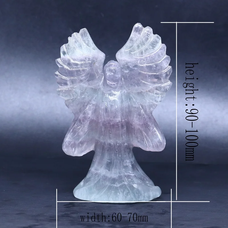 1 шт. натуральный кристалл Аметист Ангел маленький орнамент минеральный орнамент кварцевый статуя мебель Украшение коллекция подарок украшение
