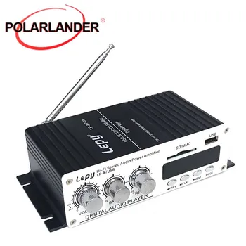 

USB SD FM 12V small amplifier car stereo audio power amplifier MP3 digital player 2ch output power amplifier 15WX2 RMS