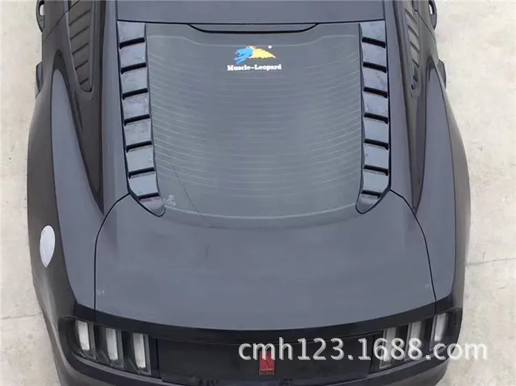 Подходит для Ford Mustang 15-17 лет заднее стекло маленькие декоративные жалюзи