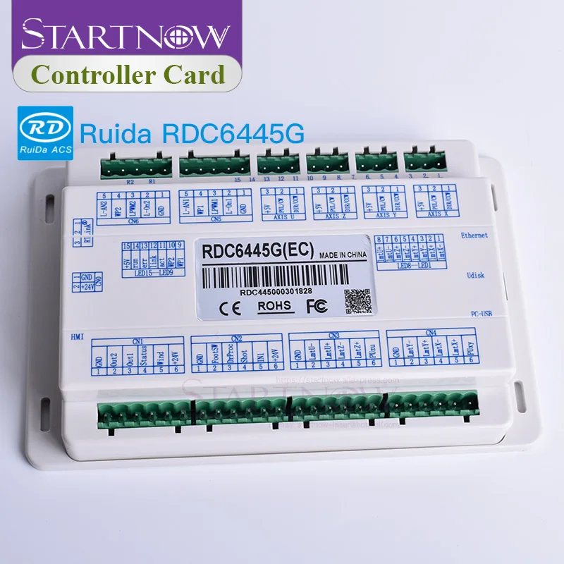 Лазерная плата управления DSP система лазером CO2 ler Ruida RDC6445G RDC6445 лазерная машина с