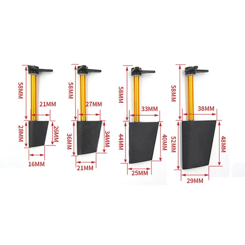 Bras de direction pour bateau RC monté sur un servo, angle 180°, taille 28-52mm
