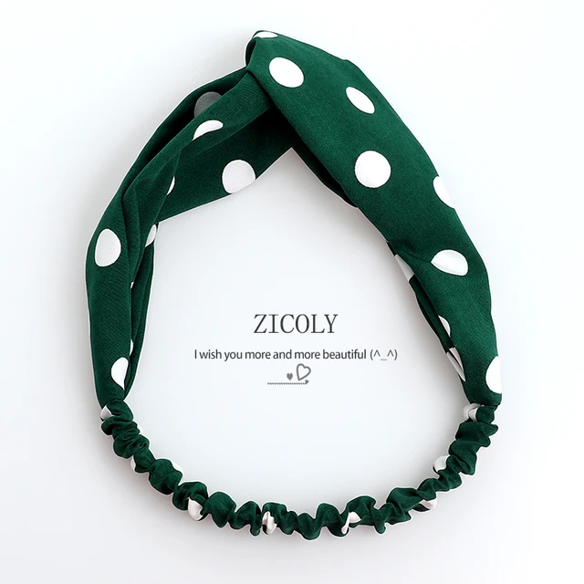 New Women Fashion Hair bands Cross Knot Elastic Hair Band Korean face wash hair band girl small fresh HairBands Hair Accessories style-30