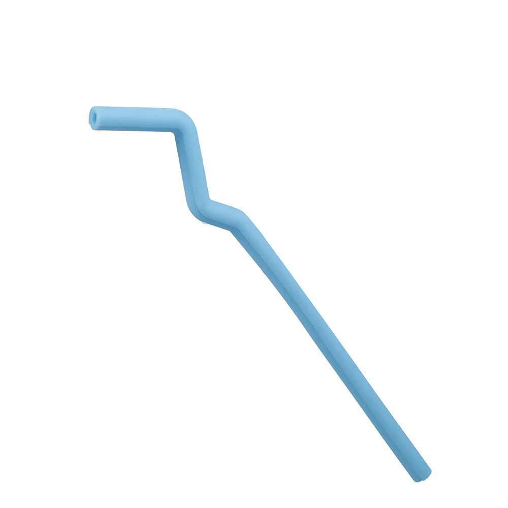 Blue 1pc Многоразовые соломинки коктейльные соломинки Съемные соломы портативные соломинки для Йети - Цвет: Blue 1pc