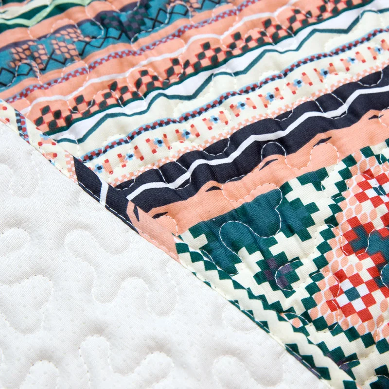 Bohemian National Style Sofa Cover Fashion Personality Cloth Stain Resistant Versatile Geometric Retro Sofa Towel