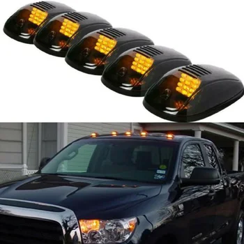 

5pcs Light Lights Auto Cab Roof Amber 10-30V For Dodge Ram 2500 3500 4500 03-16