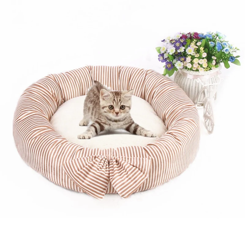 New Arrival Dog Bed Velvet Cat Bed Breathable Kitten Nest Comfort Cat Mat Warm Cat Sofa Pet Sleeping Bed Durable Pet House
