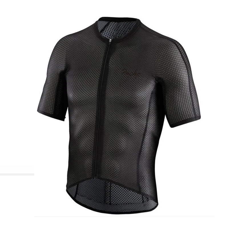 RCC RAPHP Высокое качество короткий рукав Велоспорт Джерси дышащая сетка ткань гоночная посадка Велосипедное трико дорожный велосипед одежда для мужчин - Цвет: picture color