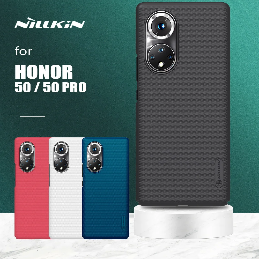 N NEWTOP Cover Per Huawei Honor 50 5G - Custodia In TPU Morbida E Sottile - Nero