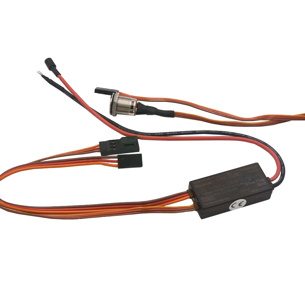 Système d'allumage RCEXL Ver 2.0 pour moteur méthanol RC - LED