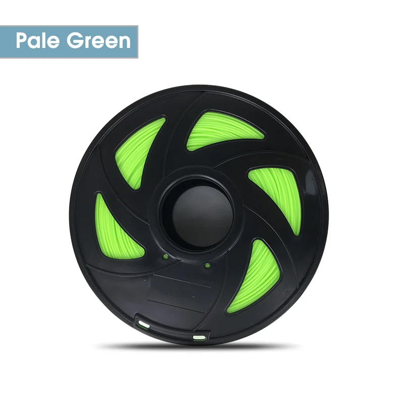 Pale Green Myriwell 3d принтер PLA Филамент 1,75 мм 1 кг хорошее качество ABS пластик Филамент высокая прочность 3D печать Филамент - Цвет: Pale Green