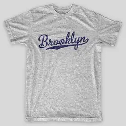 Бруклин nyc Нью-Йоркский город Dodgers винтажный вид футболки Размеры S-5X