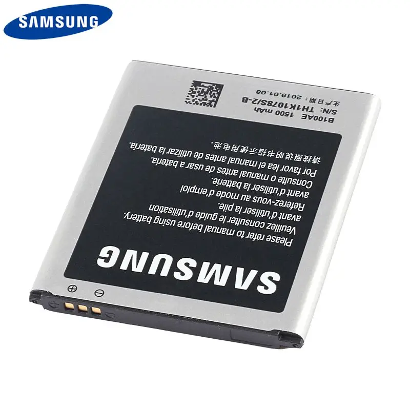 Оригинальная Замена телефон Батарея B100AE для SAMSUNG Galaxy Ace 3 S7898 S7278 S7272 i679 S7270 S7262 i699i G313H B100AC 1500 мА-ч