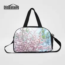 Dispalang, портативные женские сумки, дорожные сумки, цветы вишни, дамские ручные сумки для багажа, сумки для вещания, холщовые, выходные, сумка для сна