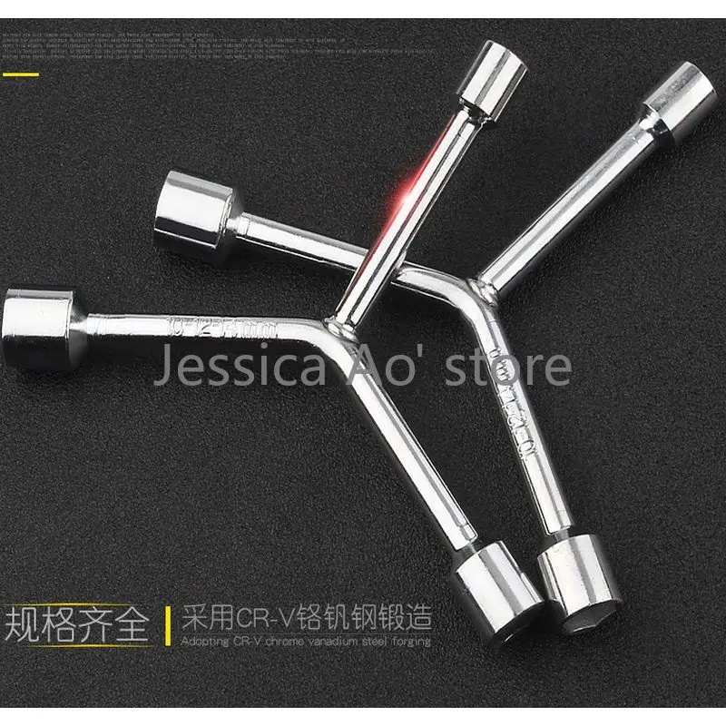 

89-10-12-14-22mm Y Type Trident Socket Wrench Triangle Tool Outer Hexagon Head CR-V High Torque Hardware Accessories Hand Tool