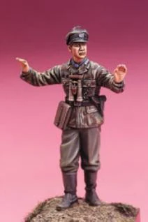 Масштаб 1/35 Неокрашенная фигурка из смолы сотрудник вермахта коллекционная сдачи