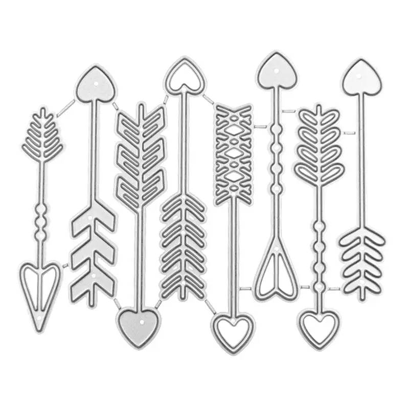 Индикатор стрелы металлические режущие штампы Трафаретный Скрапбукинг DIY штамп