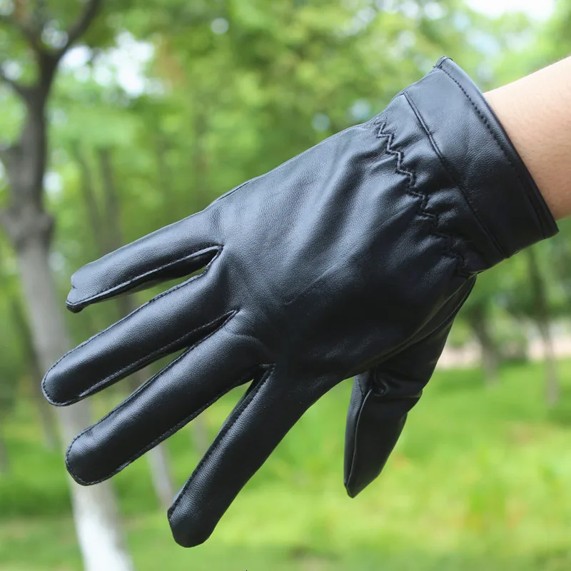 2 пары перчатки для езды на велосипеде из натуральной кожи зимние мотоцикле