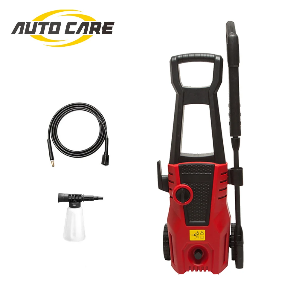 

1400W Car Washer Car Cleaner 1600PSI 1.36GPM Spray Gun Detergent Bottle Turbo Water Hose Self-washing Car Cleaning machine