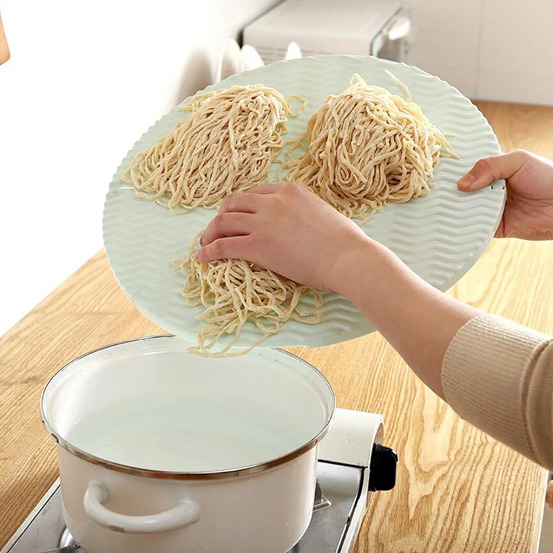 Plain Color Foldable Dumpling Dish Pasta Single Layer Cover Pad Household Dumpling Placemat Cover Dumpling Tray
