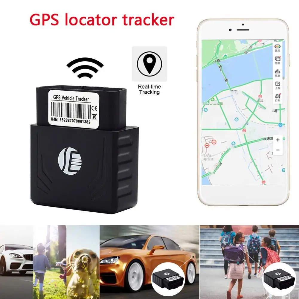 Gps трекер 16 Pin Obd Plug& Play Авто Gsm Obd2 отслеживание большой Gps локатор Obdii Mit Онлайн программное обеспечение Ios Android приложение