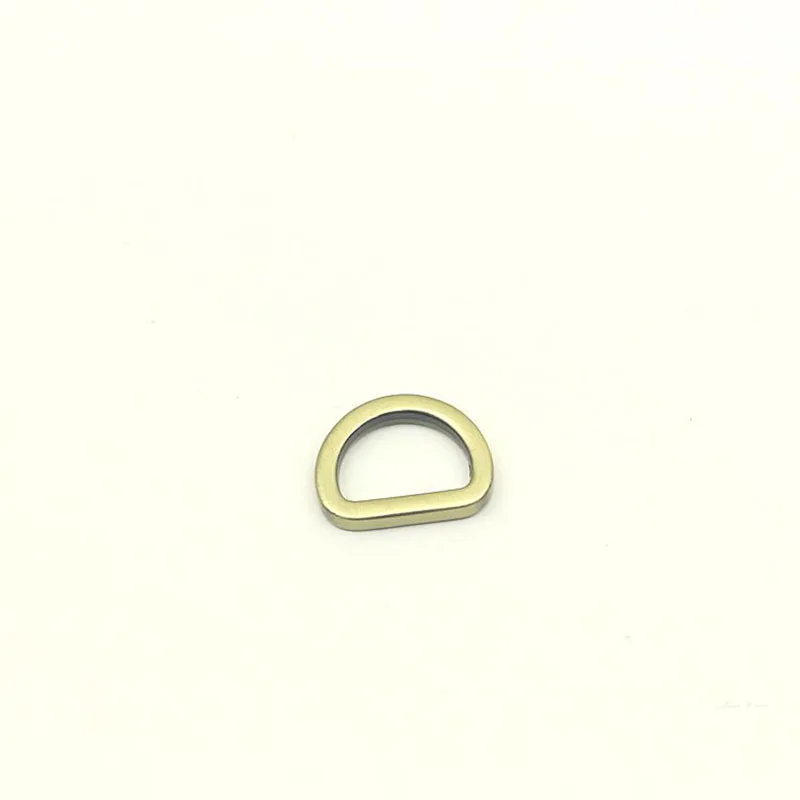 30Pcs 19mm Flat Dee Buckle Metal O D Rings for Webbing Strapping Bags Handbag Dog Collar Hardware Leather Craft Accessories