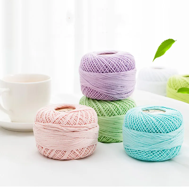 5 # кружевная пряжа для телефона Тонкая нить кружевные принадлежности 50 г мягкая 3