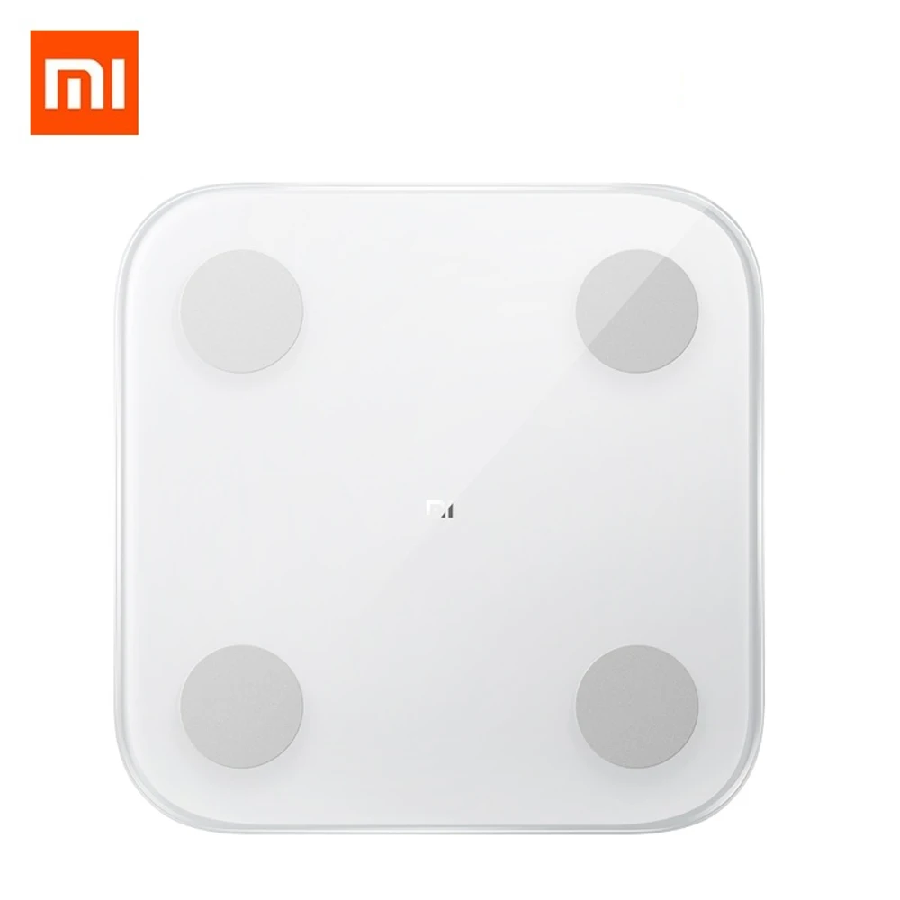 Весы Xiaomi Mi Scale 2 умные весы для определения жира в теле Bluetooth 5 0 светодиодный