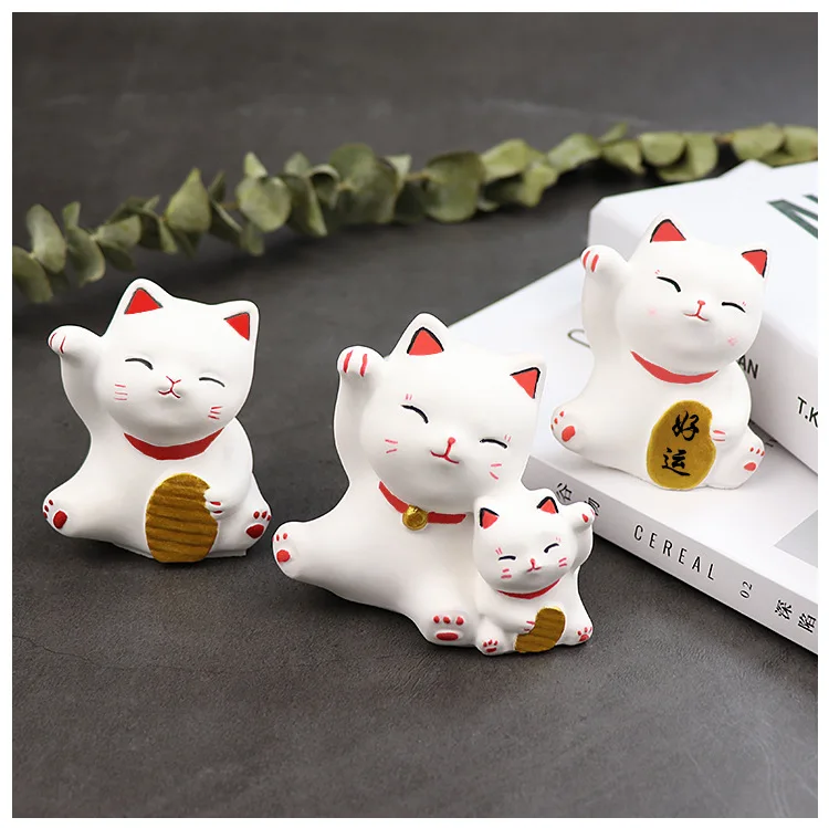 New DIY Cat Chocolate Candle Mold Lucky Fortune Cat Silicone Molds For Cake Decorating Cat Fondant Mould Resin Polymer Clay Tool