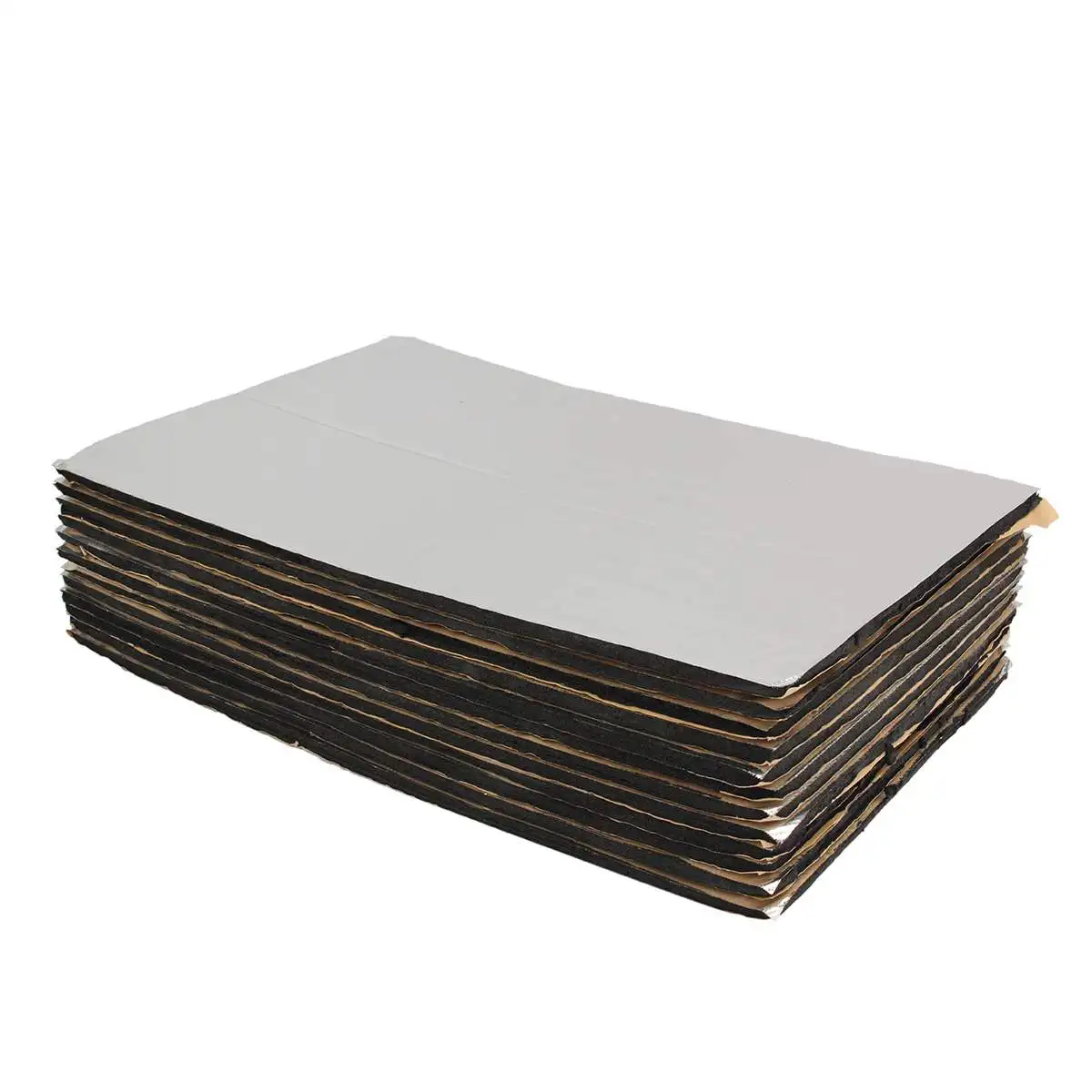 9/12pcs 8/6/5/3mm Thickness Car Sound Mat Proofing Deadener Heat Noise Insulation Deadening Mat Hood Closed Cell Foam 50x30cm