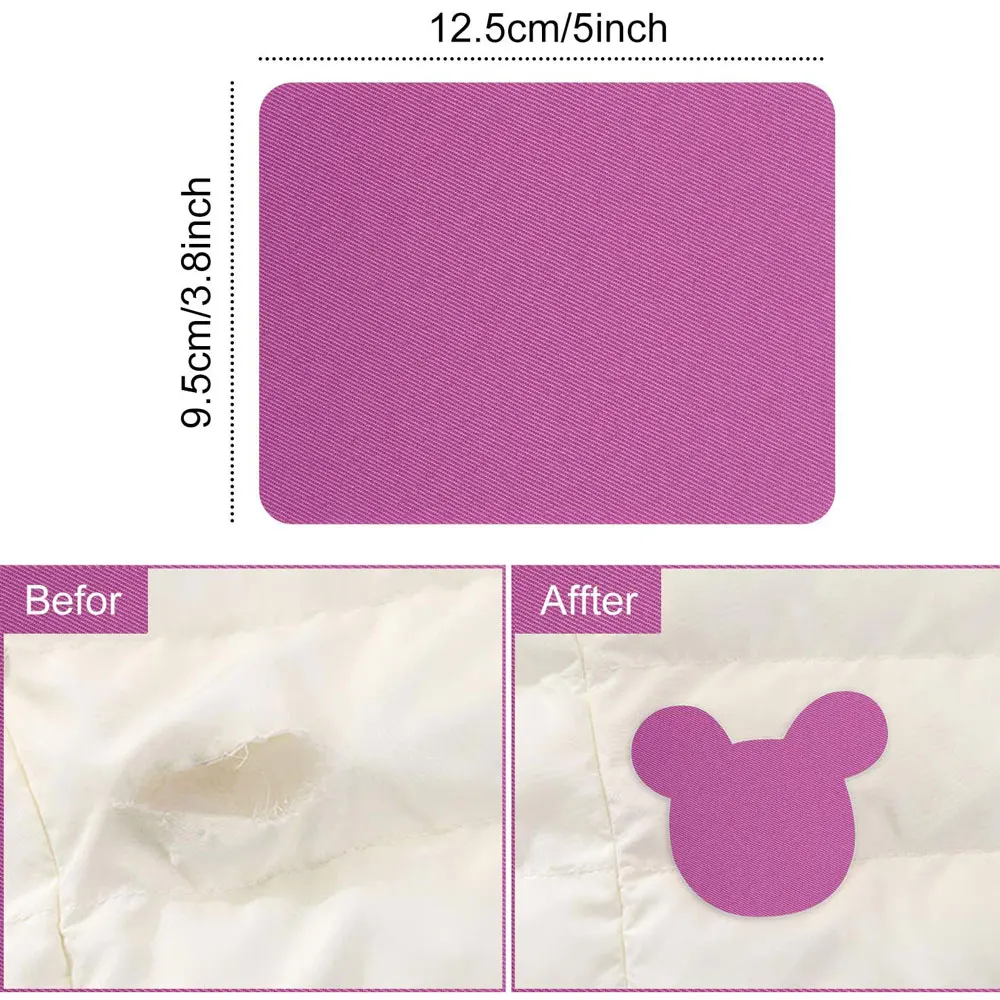 Рисунок 2 - тканевые нашивки с помощью утюга