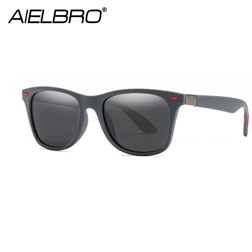 AIELBRO New Men's Glasses Sunglasses for Women 2020 Men's Sunglasses Outdoors Sports Square Driving Accessories Goggle UV400