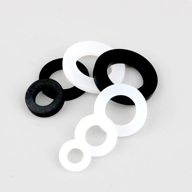 Silicone Rubber Flat Gasket and O-Ring Set - 20 Pieces