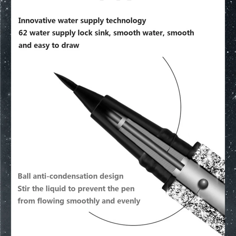 New star подводка для глаз стойкая водостойкая стойкая натуральная жидкая подводка для глаз стойкая