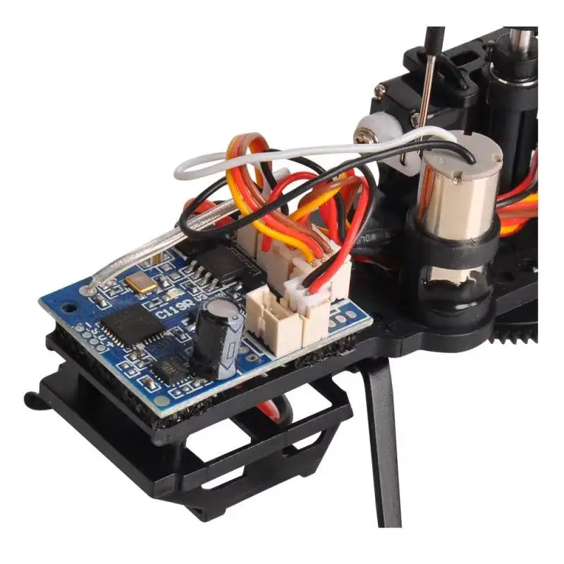 Eachine E119 2,4G 4CH 6-Axis Flybarless 4CH передатчик со светодиодный дисплей RC вертолет RTF