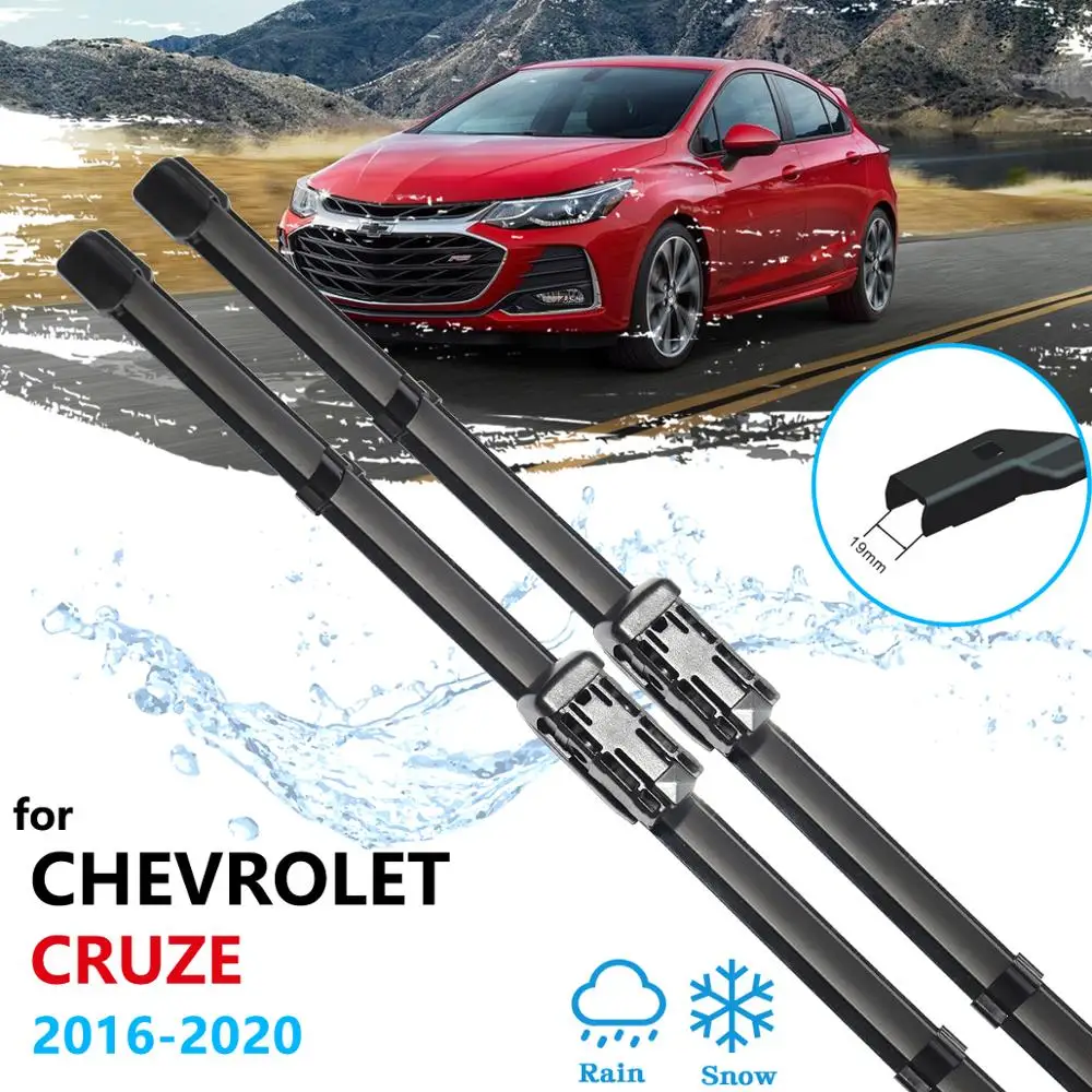 for Chevrolet Cruze 2016 2017 2018 2019 2020 Car Wiper Blades Front Window Windshield Windscreen