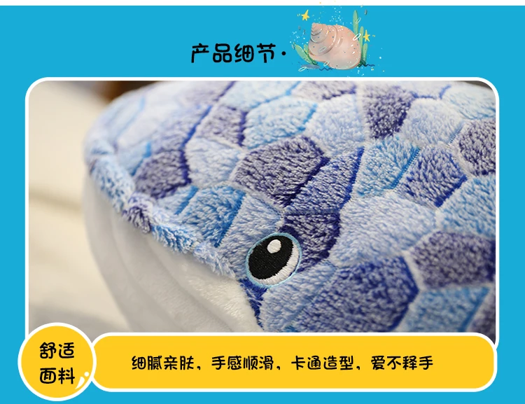 50cm-150cm big size whale plush toy pillow stuffed soft animals doll whale throw pillow cushion kids toys birthday gift