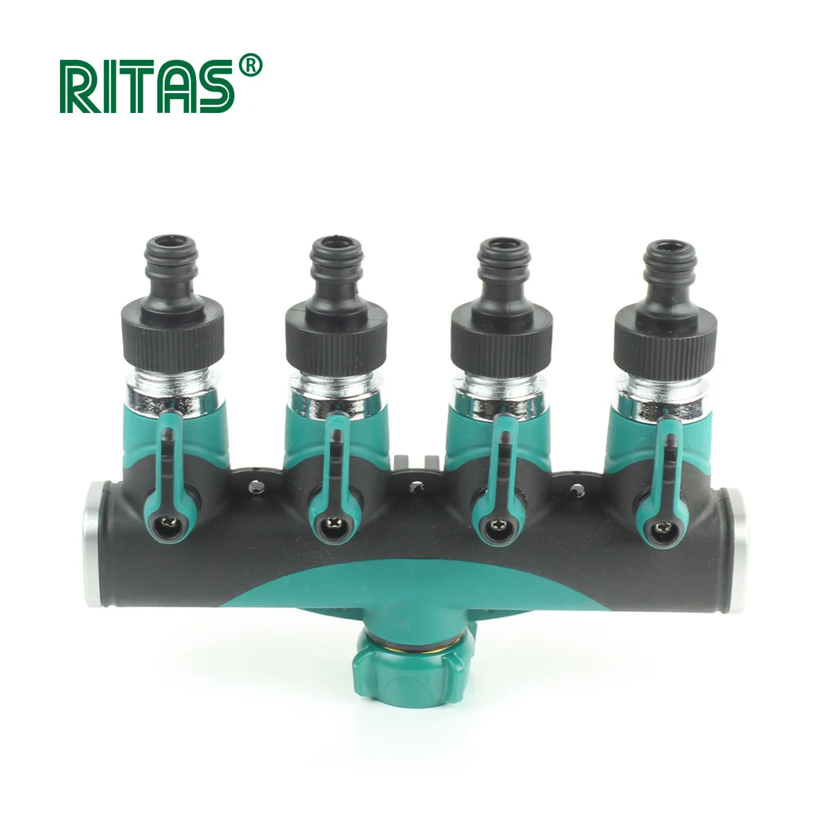 

Zinc Alloy Stone Water Distributor Stone Ball Valve Stone with Valve Connector Garden Water Distributor Current Divider Metal
