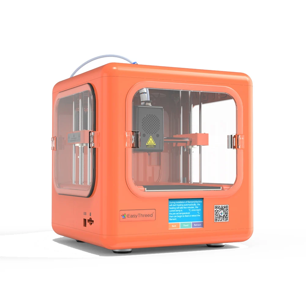 Easythreed ET-4000+ обновленная версия настольного мини 3D-принтера FDM 2,8-дюймовый ЖК-Функция касания экрана 120*120*120 мм размер печати
