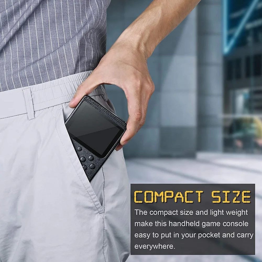 2022 New 400 IN 1 Portable Retro Game Console Handheld Game Advance Players Boy 8 Bit Gameboy 3.0 Inch LCD Sreen Support TV