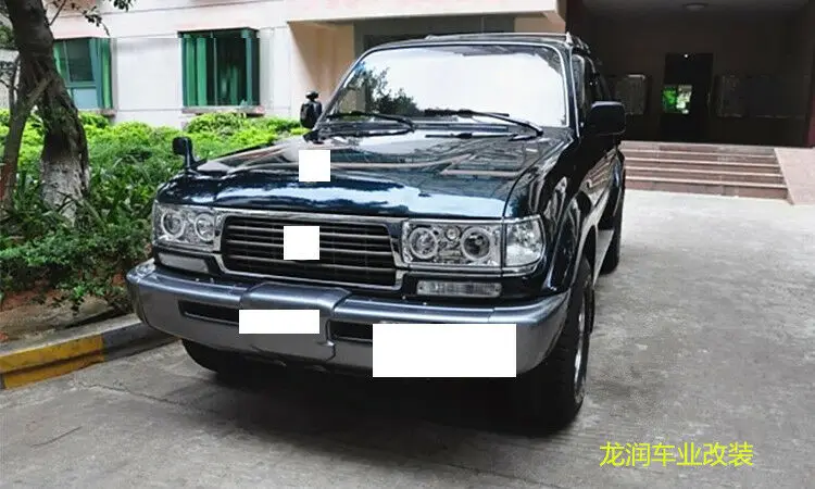 Для Toyota Land Cruiser LC80 4500 FZJ80 1995 1996 1997 автомобиль передний угловой светильник Чехлы 2 шт