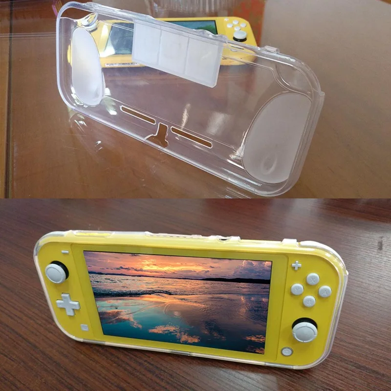 Стиль nintendo Switch Lite защитный чехол прозрачный Кристальный ударопрочный антиколлизионный аллинон ТПУ мягкий теплый чехол