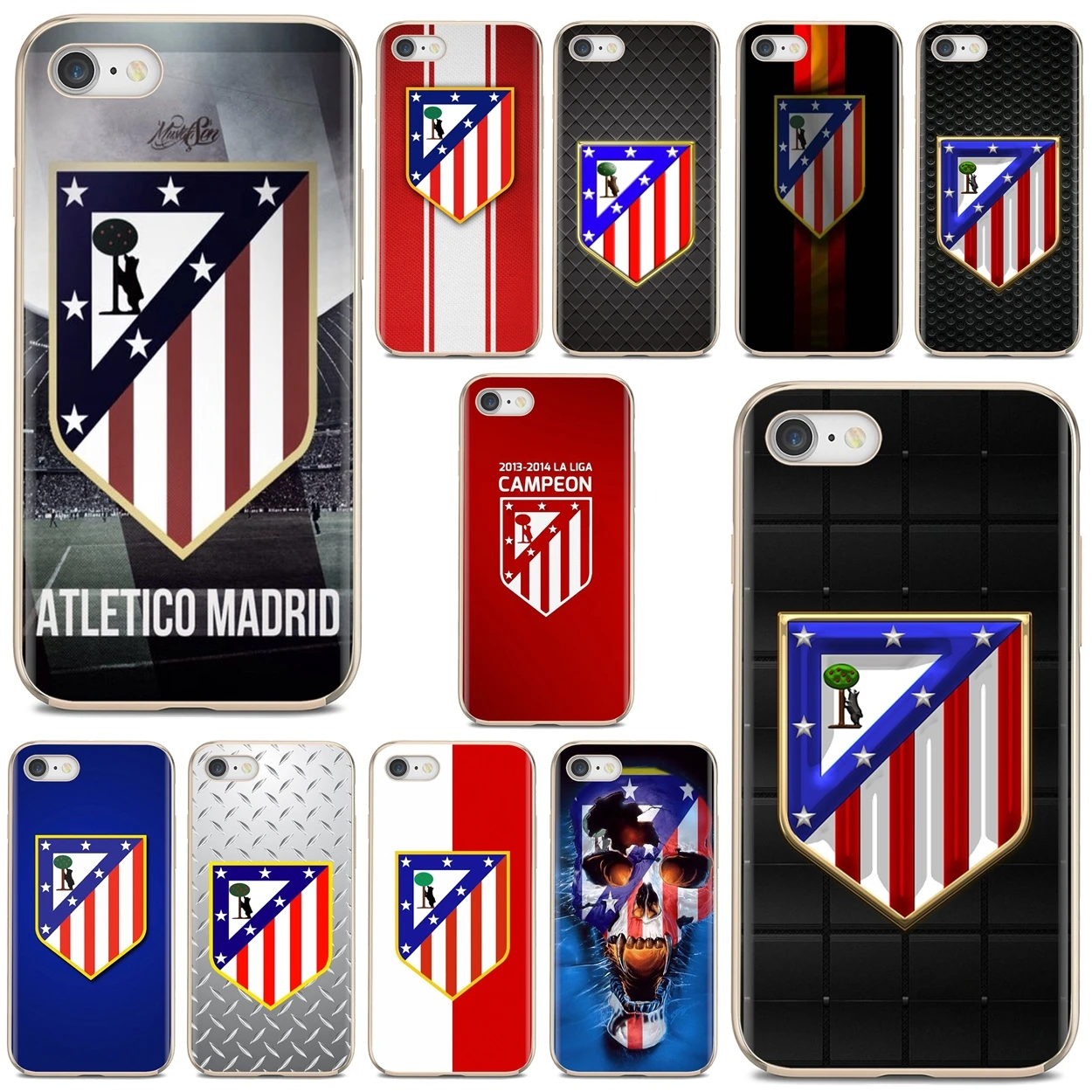 Чехол для телефона des-Madrids-S.A.Ds-Logo-Club-Atletico iPhone 10 11 12 Pro Mini 4S SE 5C 6 6S 7 8 X XR XS Plus Max 2020 |