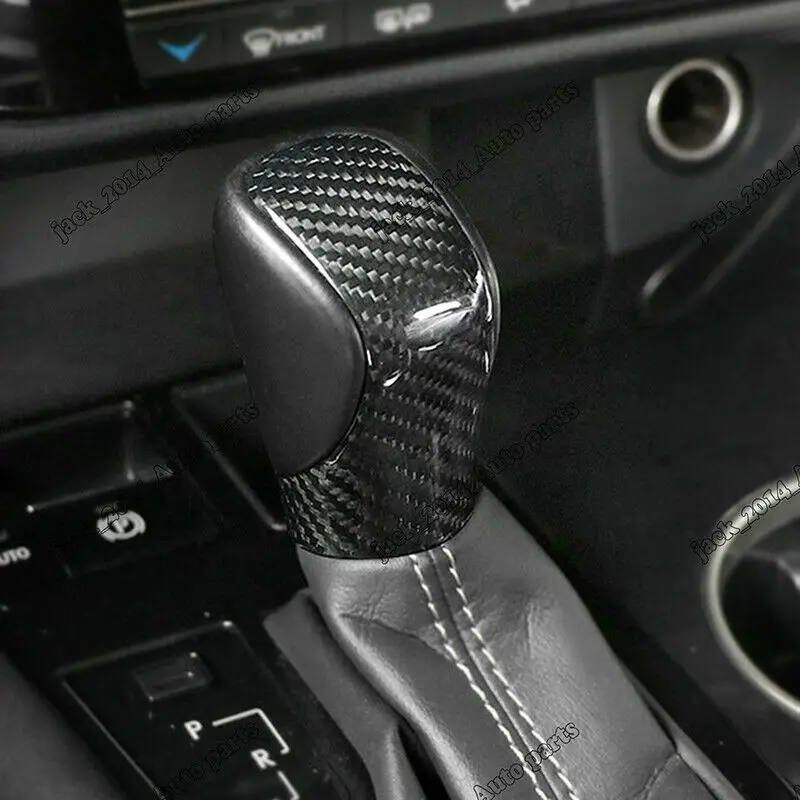 Для Lexus NX NX200t ES RX 300h IS RC GS настоящая крышка ручки переключения передач из углеродного волокна