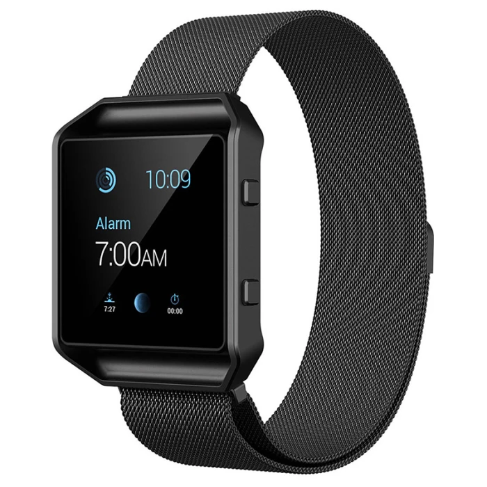 Магнитный замок сетки петля ремешок браслет с металлической рамкой для FitbitBlaze часы VDX99