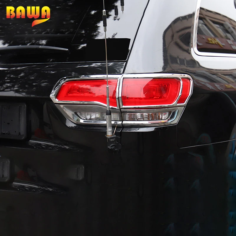 Колпаки для лампы BAWA для Jeep Grand Cherokee+ Автомобильные задние лампы, декоративная рамка для Grand Cherokee, автомобильный Стайлинг